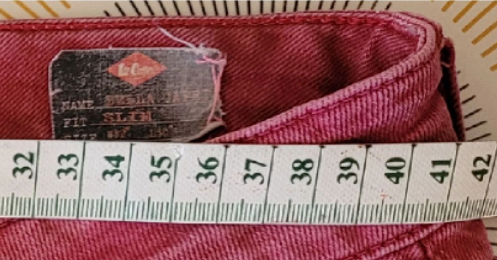 Lee Cooper Jeans TFr40/TL-Rosa-Modelo Bella Capri-Corte Skinny-BE – photo 9